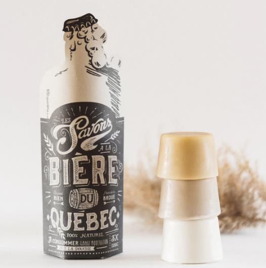 Savons à la bière  Idée Cadeau Québec