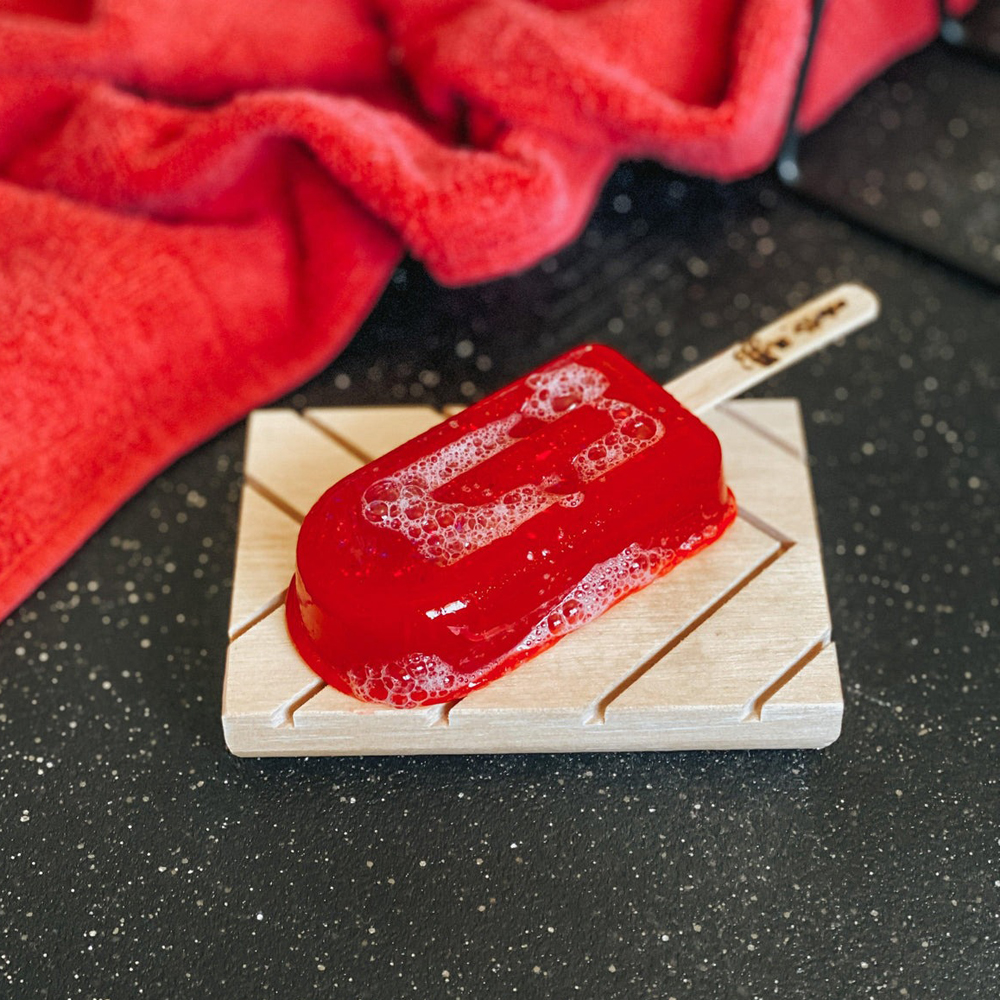 Savon artisanal – Popsicle au sang de dragon