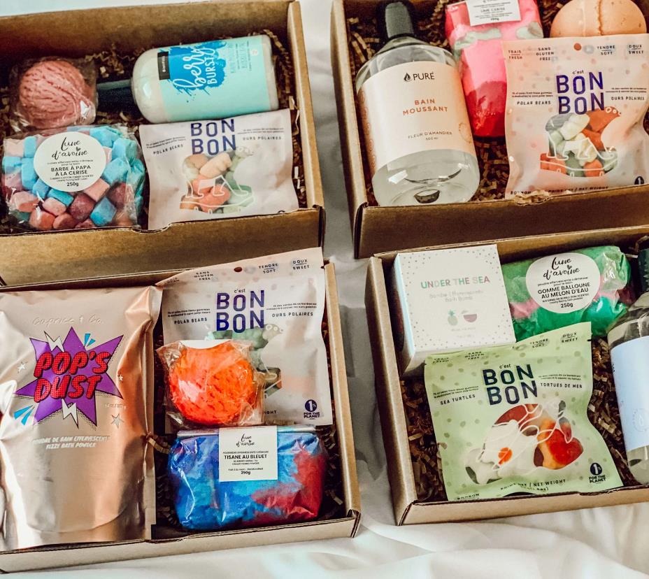 Box pour les filles, box chocolat, box de anniversaire, box cadeau de noël  - Un grand marché