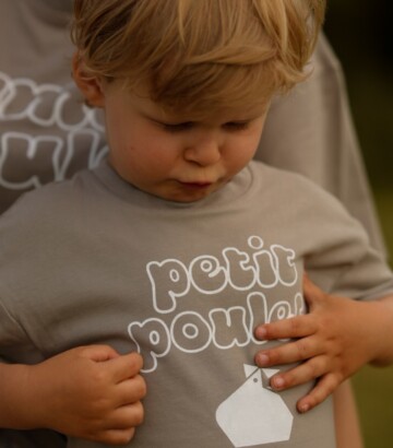 T-shirt petit poulet pour enfant