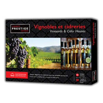 Coffrets Prestige : Vignobles et cidreries