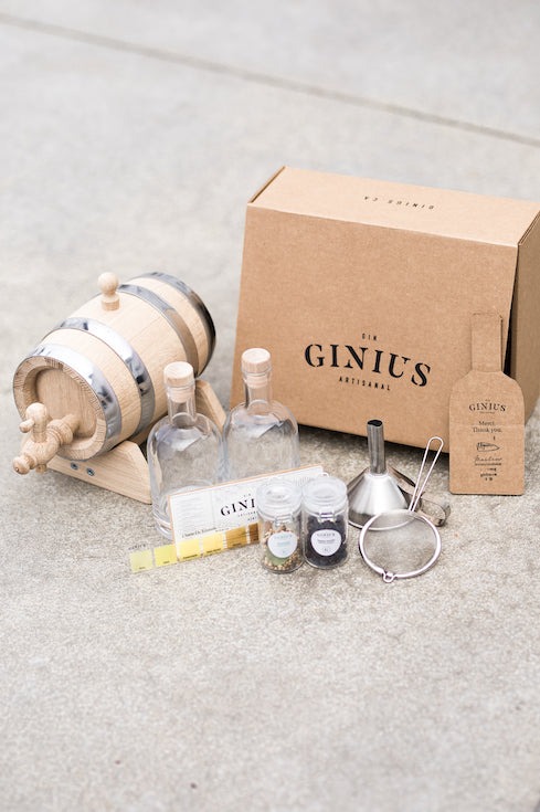 Combo Kit de Gin D.I.Y. + Baril de vieillissement