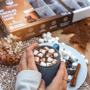 Coffret de 8 bombes 3D pour chocolat chaud