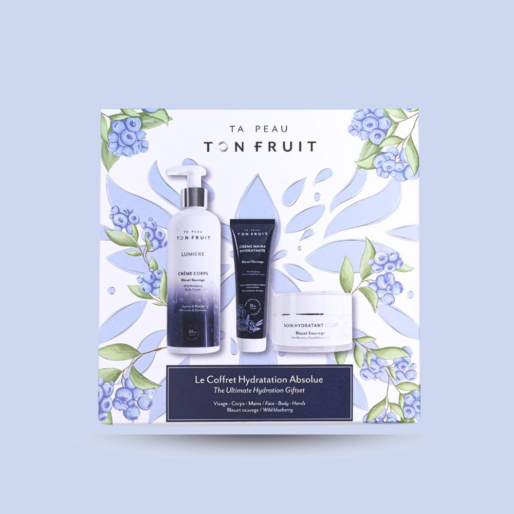 Coffret hydratation absolue aux bleuets sauvages