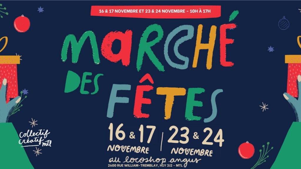 Marché des Fêtes au Locoshop Angus