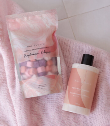 Duo de bain – Pamplemousse & Hibiscus