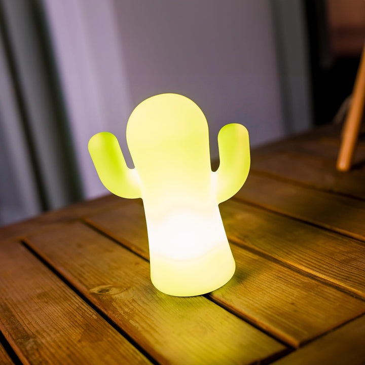 Lampe de table cactus