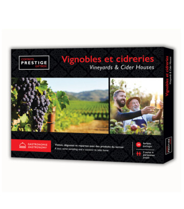 Coffrets Prestige : Vignobles et cidreries