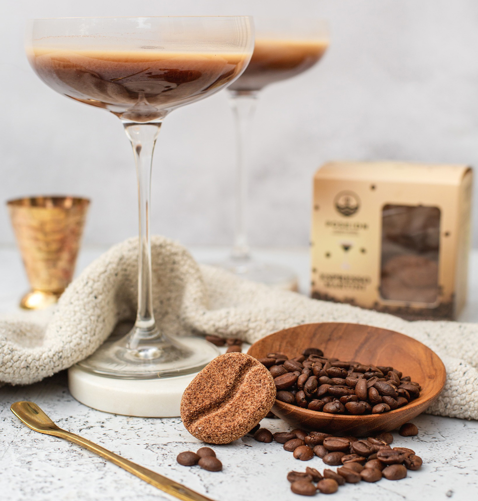 Bombes à espresso martini