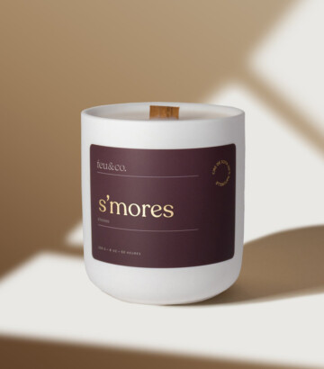 Bougie de soya – S’mores