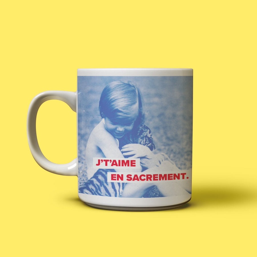 Tasse j't'aime en sacrement