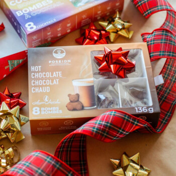 Coffret de 8 bombes 3D pour chocolat chaud