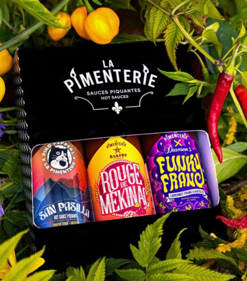 Coffret de sauces piquantes du Québec