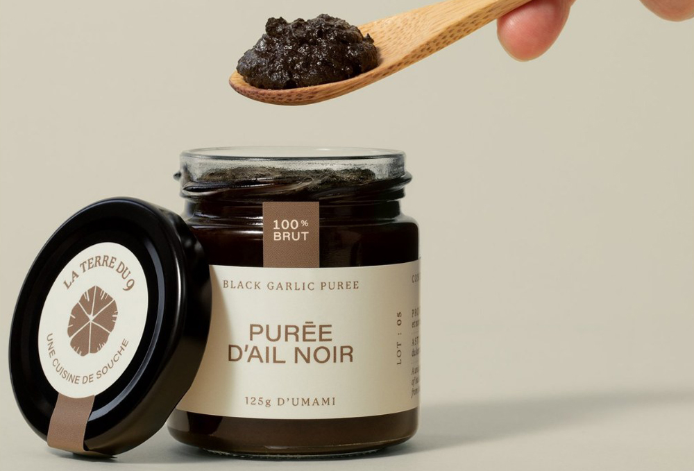 Purée d'ail noir du Québec