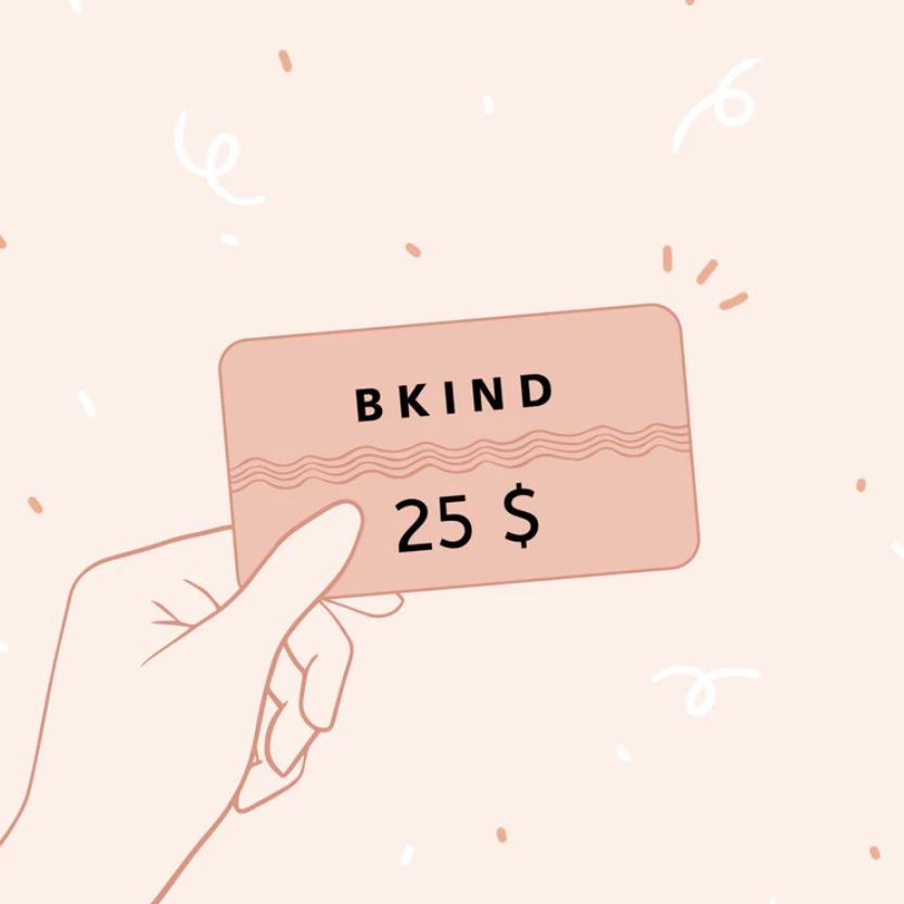 carte-cadeau virtuelle bkind